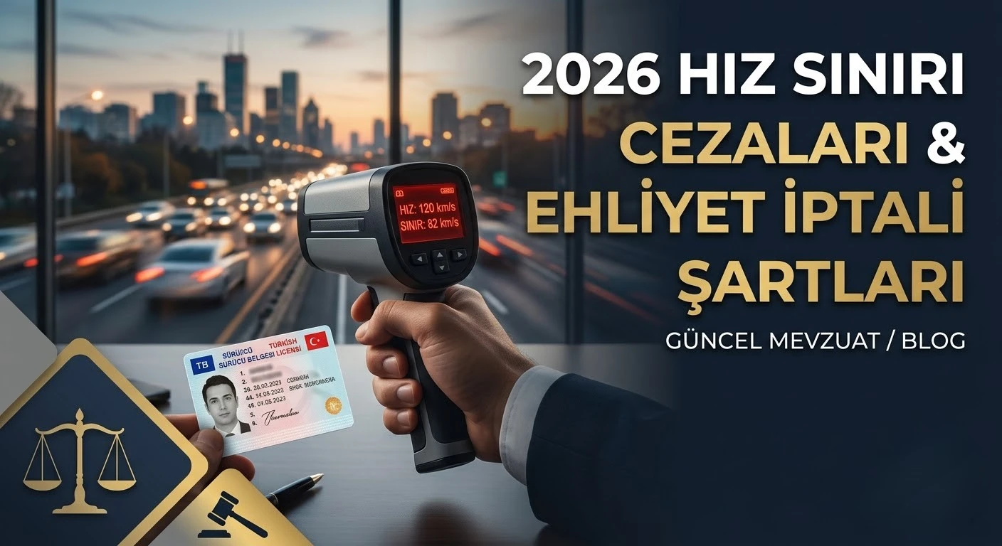 Trafik polisi radar uygulaması ve hız sınırı tabelası